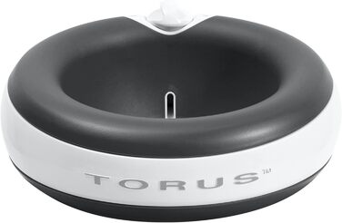 Автоматична поїлка для собак і котів Torus Pet Maxi, 2 л, з фільтрацією, вугільний фільтр, антибактеріальна, без BPA, для дому та подорожей