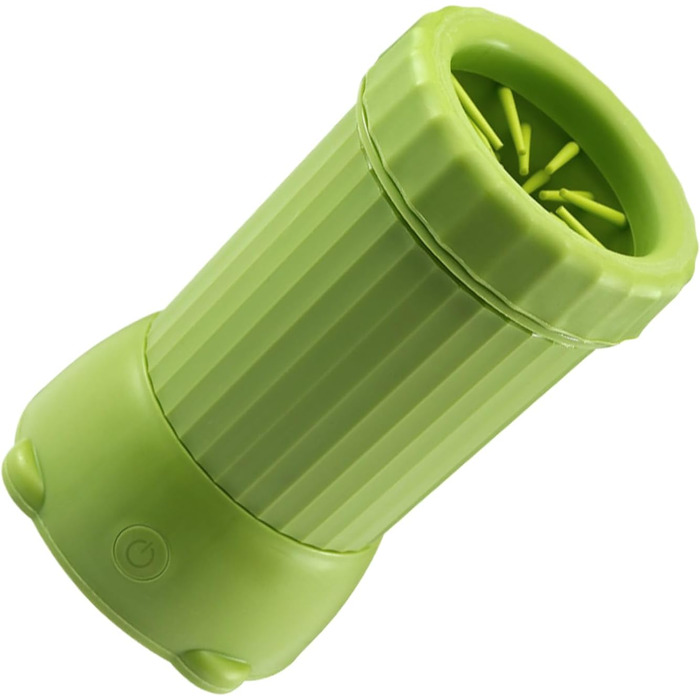 Автоматична мийка для лап собак: розумний пристрій для догляду за лапами, USB-зарядка, для дому, підходить для середніх та великих порід, цуценят та кошенят (зелена)