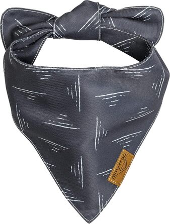 Remy+Roo бандани для собак, набір 4 шт., розмір XL, поліестер, Logan, міцна та регульована, патентована форма