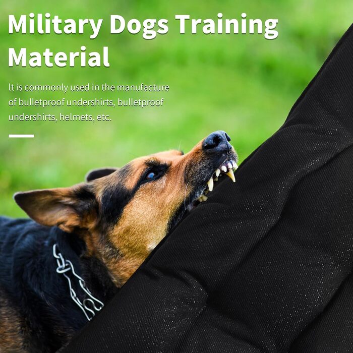 Міцне собаче ліжко MABOZOO – незнищенна підстилка для собак, довговічне, для агресивних жувальників, знімні та миючі матраци, чорне, 43,2 x 58,4 см, розмір 43 x 58 x 3 см