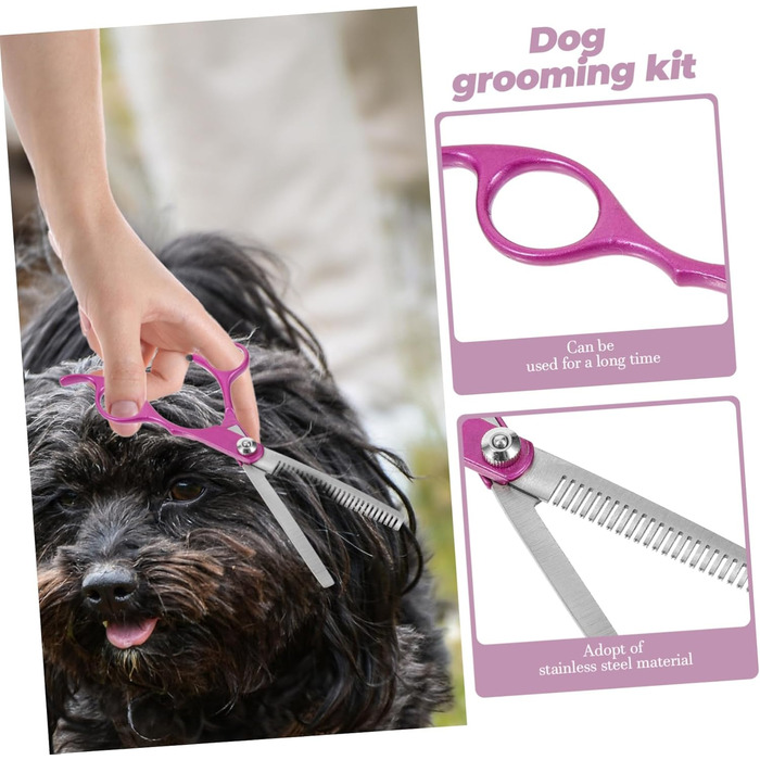 Професійні ножиці для грумінгу собак Milisten: високоякісні інструменти для догляду за шерстю собак та котів з нержавіючої сталі