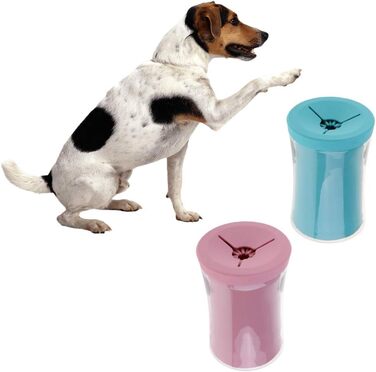 Портативні очищувачі лап для собак - 2 шт. Мийний стаканчик для лап домашнім тваринам