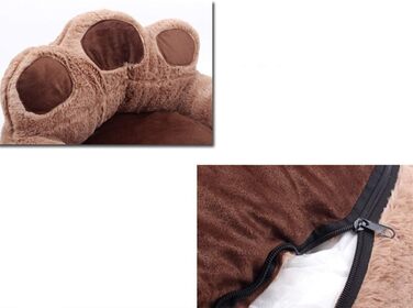 М'яке ліжко для собак ITODA: зручне, неслизьке, тепле, для маленьких та середніх собак, рожеве