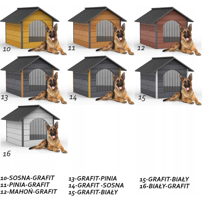 Буда для собак TajgaWood, дерево, зовнішні розміри: 109 x 79 x 69 см