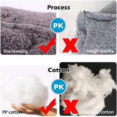 М'ятка для собак Powerking: килимок для сну, миється, підходить для цуценят та маленьких тварин (світло-фіолетовий)