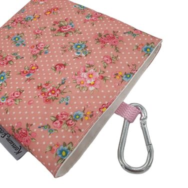 Сумка для собачих ласощів з магнітом та карабіном з ПВХ тканини - ROSEN AUF ROSA