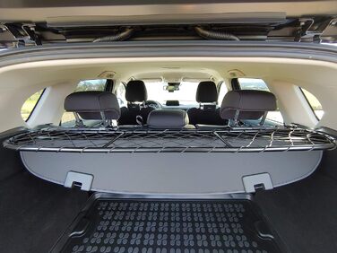 Сітка розділювач для Mazda CX-5 (з 2017) ERGOTECH RDA65-XS8 - для собак та багажу