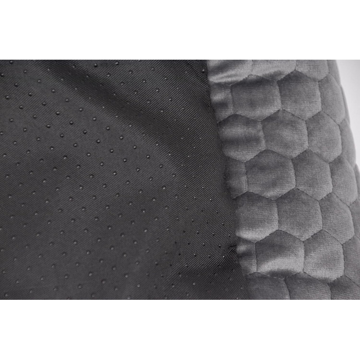 Ліжко для собак Karlie Liegebett Velvet L, 65x60x20 см, темно-сірий