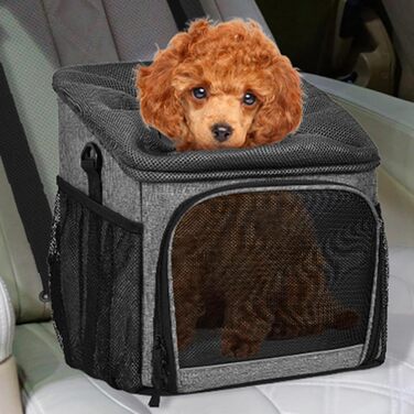 Фahrrad Hundetransport: Дихаючий велосипедний кошик для собак, знімний, легкий, аксесуар для подорожей, саду, кемпінгу