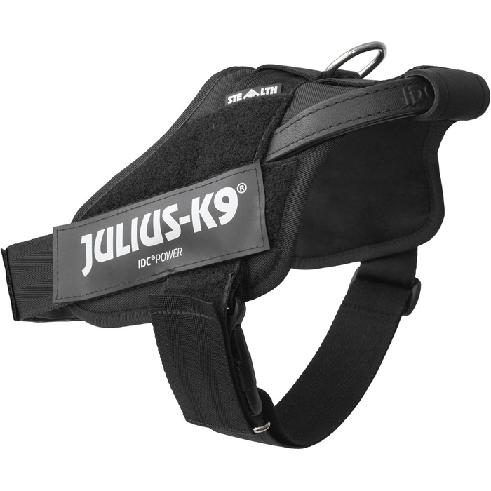 Шлея Julius-K9 IDC Stealth для собак, розмір L/1, чорна