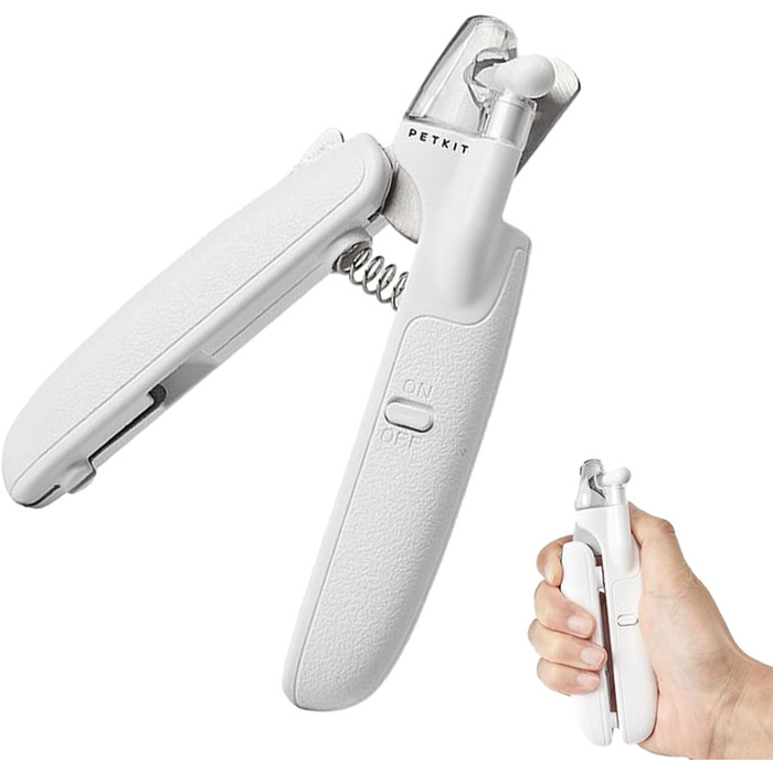 Триммер для собак та котів з підсвічуванням LED | Професійний триммер для догляду за кігтями | Для дому, подорожей та кемпінгу