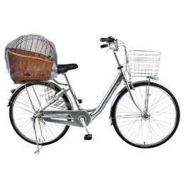 Регулярний захист від дощу для велосипедного кошика, накидка від дощу для велосипедного кошика для собак, захисний чохол від дощу для велосипедного кошика для собак