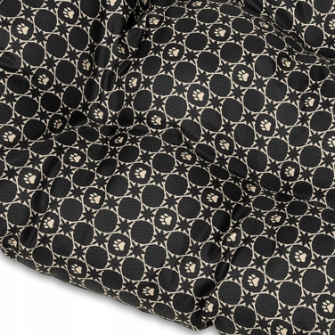 Ліжко-канапе для собак Superkissen24, чорне, 90 см x 120 см