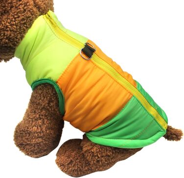 Зимовий теплий куртка для собак Idepet, водонепроникний пуловер, тепла сорочка для собак, одяг для собак, куртка для собак, костюм для собак, XS, S, M, L, Зелений
