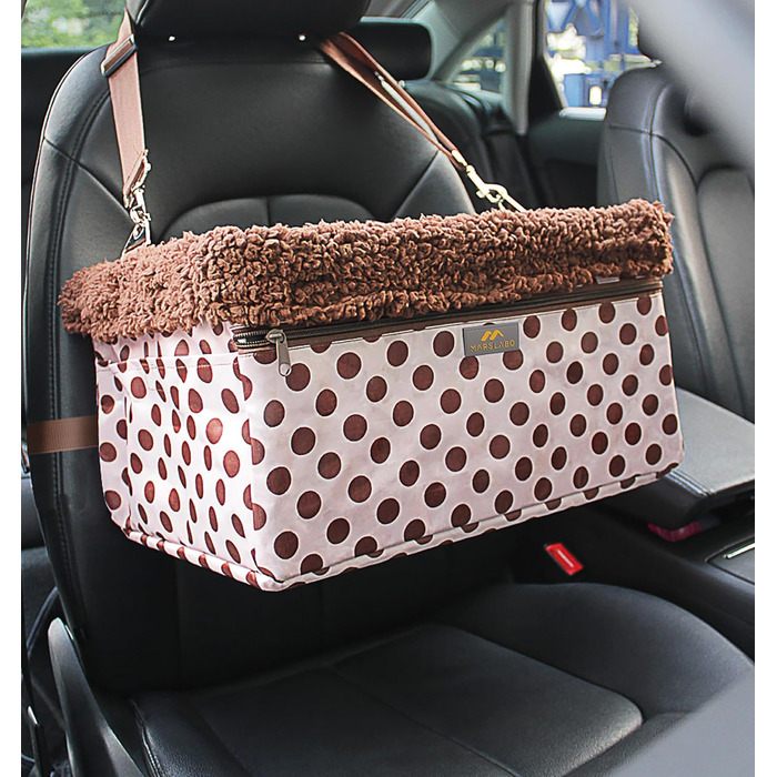 Автокрісло для собак Booster Seat з металевим каркасом та повіском, ковдра, до 9 кг