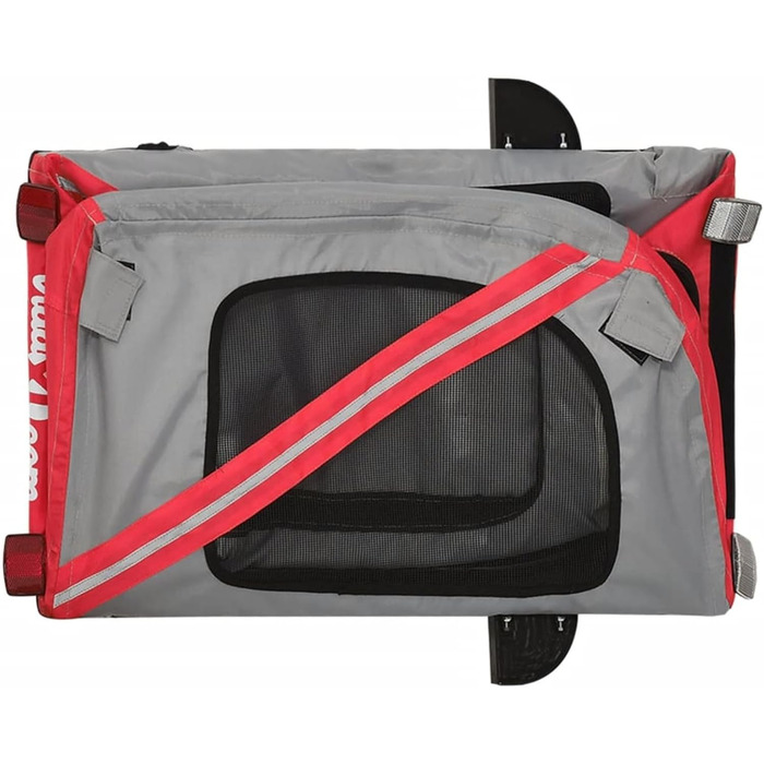 Навіс для велосипеда з переносною кліткою для собак та котів Oxford & Eisen, 133,5x69x73,5 см, модель 93880