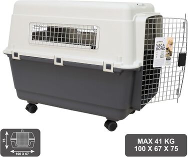 Транспортний бокс Croci Vagabond XXL 100x67x75 см для тварин