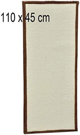 Nanook килимок-дряпка для котів, сизаль і плюш, 110x45 см, міцний, велика поверхня