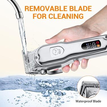 Машинка для стрижки собак та котів YAZ EKY Profi - професійна, 4 насадки, потужний мотор