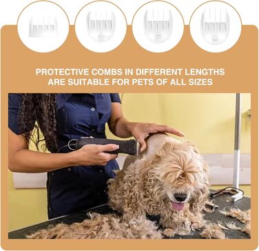 Триммер для собак 4-в-1: догляд за шерстю, стрижка, грумінг