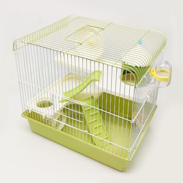 Клітка для хом'яка BPS BPS-1383 Mini-Дім з мискою, поїлкою та тунелем, випадковий колір