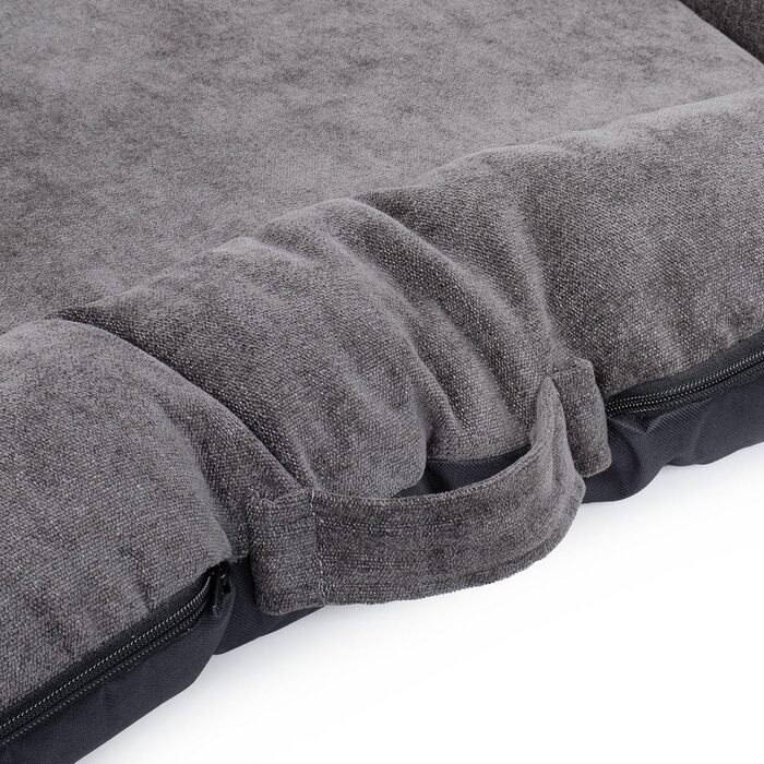 Водонепроникне лежанка для собак, лежанка-матрац з Codura | Для маленьких собак | Сірий колір, розмір L (95 x 75 см)