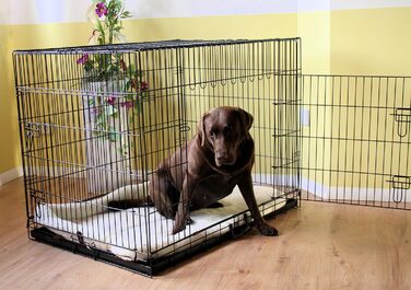 Клітка для собак MYPETS X-Treme Safe з піддоном, для дому та вулиці, 91x60x66 см