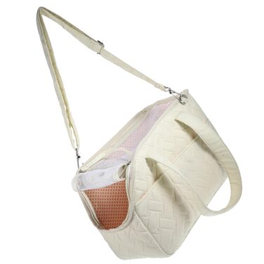 Складана переноска для тварин Levemolo з міцного канвасу з кишенею. Переноска для собак та котів для подорожей та активного відпочинку.