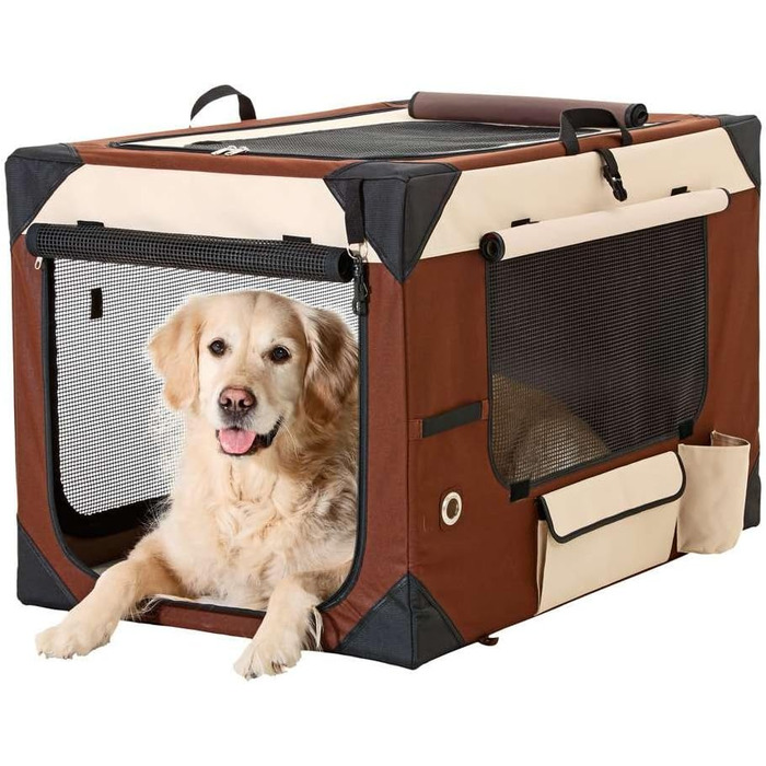 Будка для собак Karlie Smart Top De Luxe, 75×51×48 см, бежево-коричнева