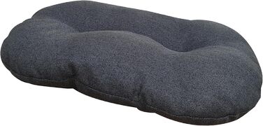 Крісло-лежанка для собак Croci Hydro, овальне, вологостійке, сіре, 102 x 67 см