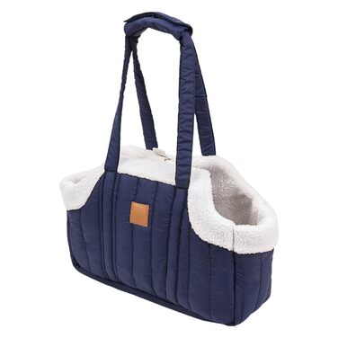 Переносна сумка для тварин: переноска для собак та котів, стильна сумка для подорожей, блакитна
