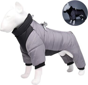 Тепла водонепроникна жилетка для собак на зиму (жовтий, XXL)