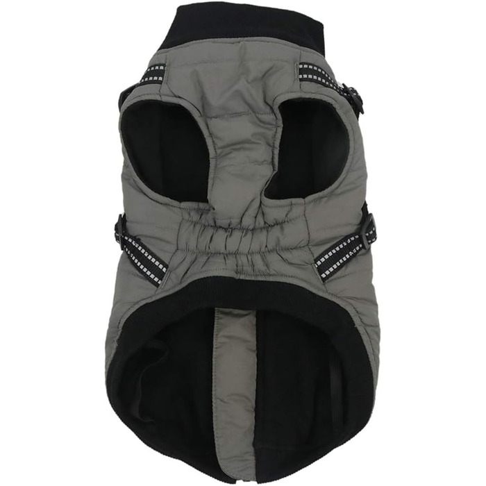 Водонепроникний теплий одяг для собак з інтегрованою шлейкою: куртка, жилет з утеплювачем для малих та середніх собак