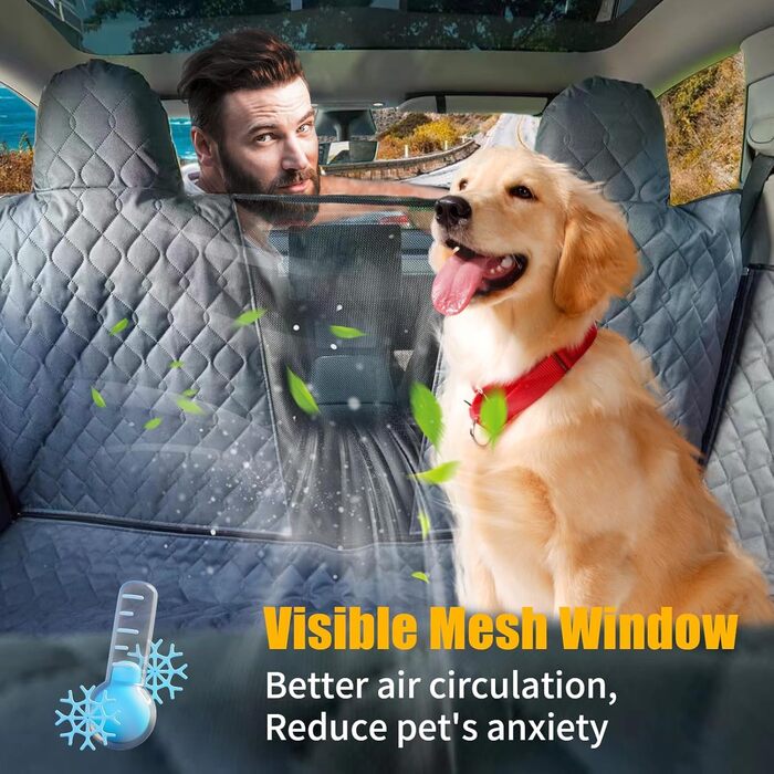 Захист для сидіння авто Tesla Model 3 Y S (2018-2023) - вологостійкий, антицарапинний, для собак