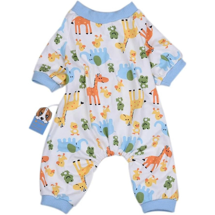 Піжама для котів та собак Pyjaa, одяг для домашніх тварин, тепла піжама для кошенят та цуценят (S)