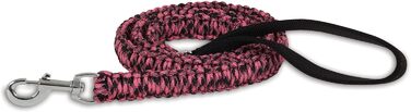 Повідок для собак Fatcat Aspen Paracord 1,9x1,5 м рожевий Pink Widow