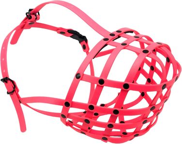 Корзина для дресирування собак L&J Pets Biothane - міцна, водонепроникна, ручної роботи для догів (чорна, XDB3)