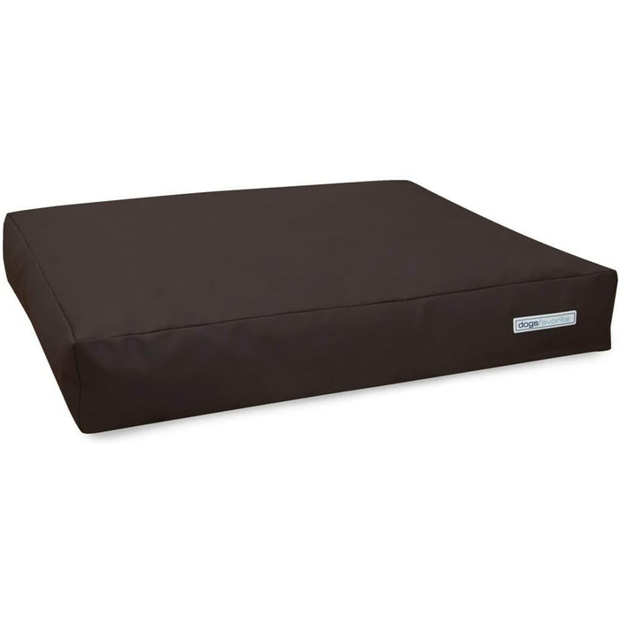 Крісло-ліжко для собак Big Pad з екошкіри, 140 x 110 см, XXL, мокко