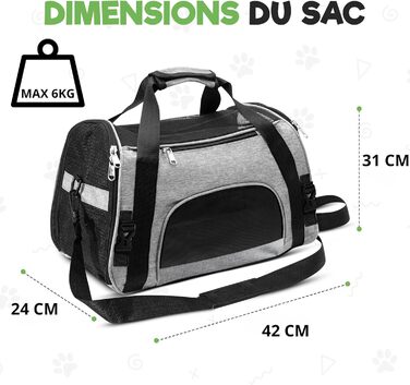 Транспортна сумка для котів та собак, складана переноска, переноска для котів та собак, кошик для котів. Інтелектуальна переноска.