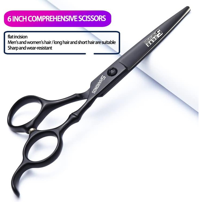 Професійний набір професійних ножиць для волосся 6 дюймів, нержавіюча сталь, для перукарів