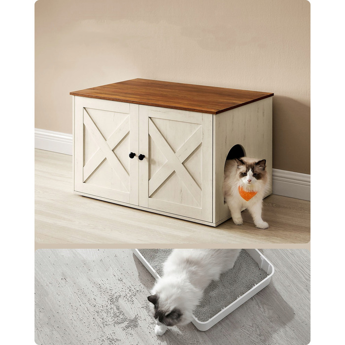 Закритий лоток-туалет для котів Songmics, 53 см x 80 см x 50 см