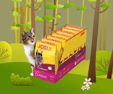 Сухий корм для стерилізованих котів JosiCat Sterilised Classic з птицею та лососем, 10 кг