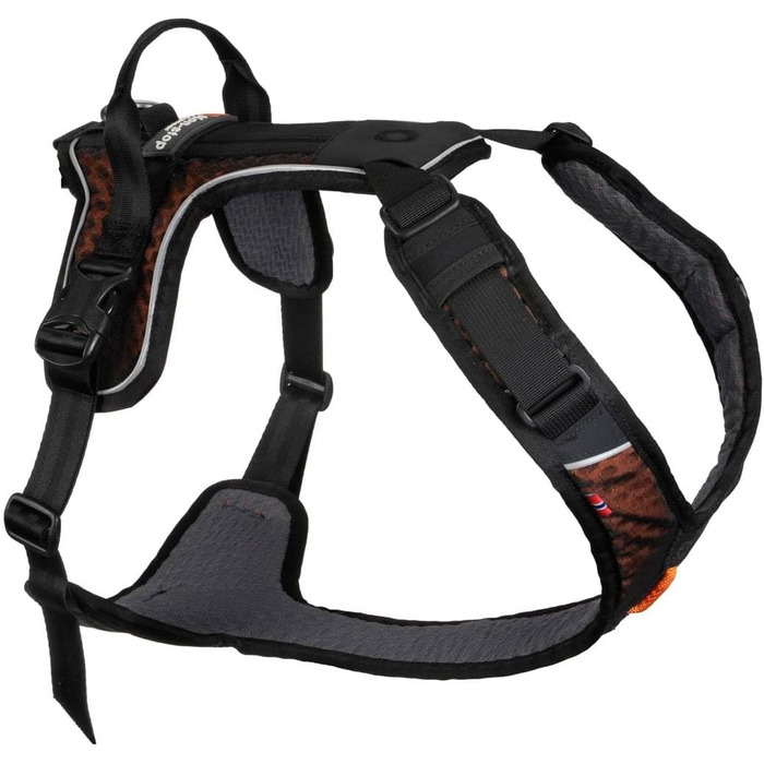 Шлейка для собак Non-Stop Dogwear Rock Harness, розмір M, чорна