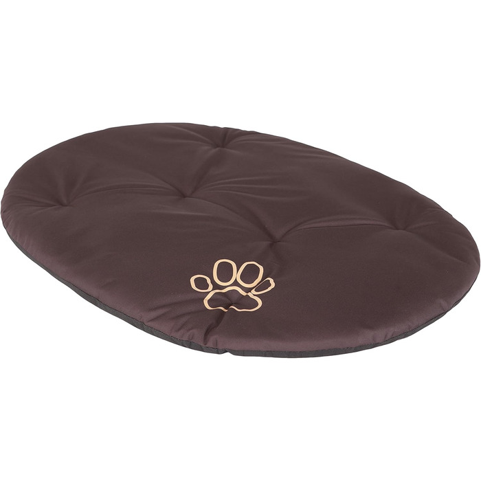 Ліжко для собак Hobbydog R6PODGRA3 - м'яке, зручне, 75 x 58 см, коричневе