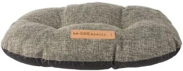 М'який лежак для собак M-Pets Oleron, овальний, розмір M, колір антрацит