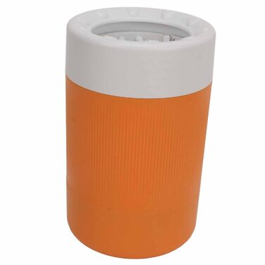 Напівавтоматичний мийник для собак, станція миття домашніх тварин з м'яким, портативним відром для миття лап для котів та собак, знімний дизайн з ABS-пластику для швидкого очищення