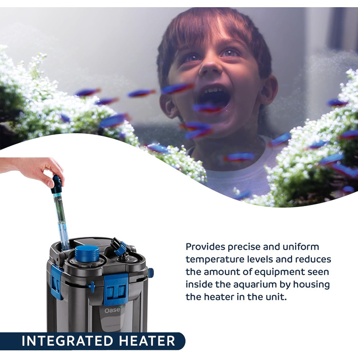 Фільтр для акваріума OASE Biomaster Thermo 350 з підігрівом, внутрішній