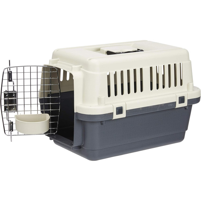 Транспортувальна переноска для тварин Ribecan L-50 IATA, 50x33x33 см