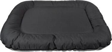 Водонепроникне лежанка для собак, килимок з кодури | Внутрішнє та зовнішнє використання, для маленьких собак | Сірий колір, розмір S: 70 x 50 см