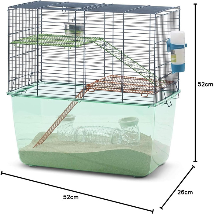 Будиночок для гризунів Nagerheim Habitat 52×26×52,5 см